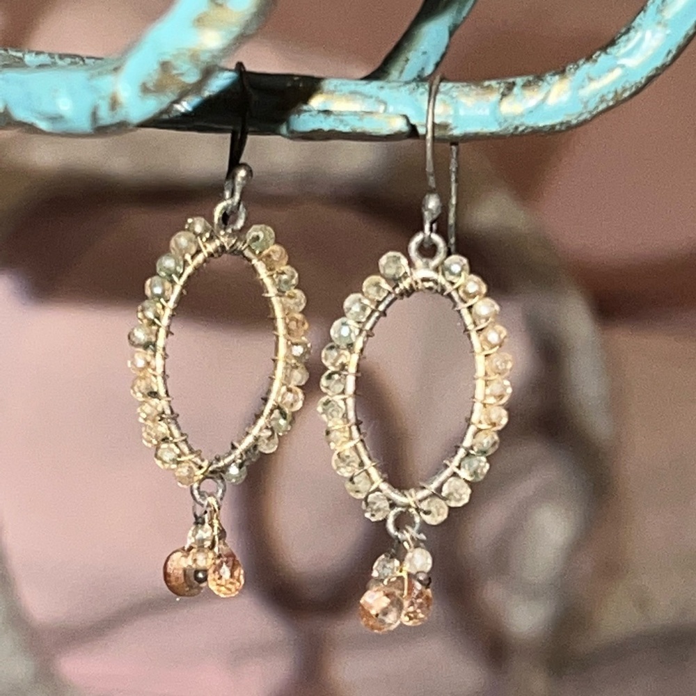 Beautifully beaded Earrings